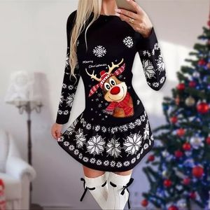 Women's Rudolf Christmas Sweater size M